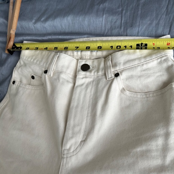 &Other Stories Women's Cream Jeans straight cut - Picture 7 of 10